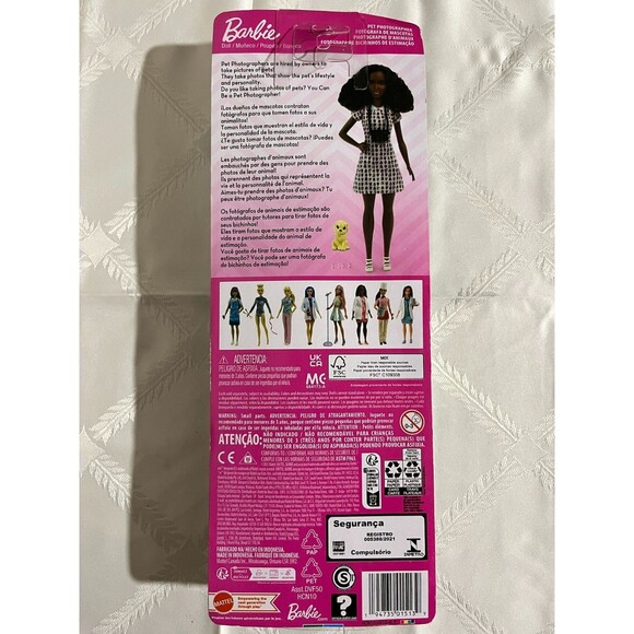 Mattel Barbie You Can Be Anything Doll Pet Photographer New - Picture 3 of 6